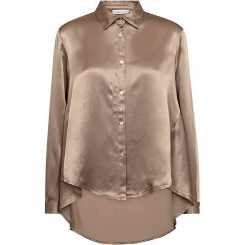 NÜ Flo Skjorte, Mørk Taupe